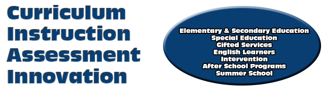 Curriculum Instruction Assessment Innovative Programs